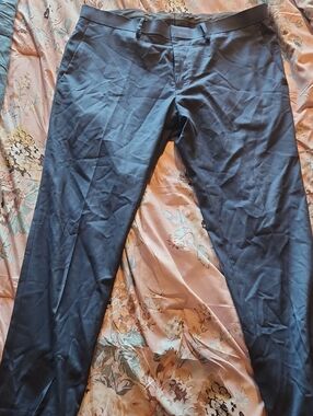 Kenneth Cole Men's Navy Blue Chinos Sz 38x30